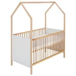 Schardt Venice Grey Hausbett 70x140 Cm Dekor Seidengrau / Massivholz Buche Geölt