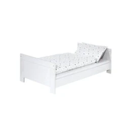Schardt Nordic White Kinderbett 70 X 140 Cm Dekor Weiß -Säuglingspflege 04 254 02 00 nordic white kinderbett 70x140cm umgebaut zum juniorbett gr 5