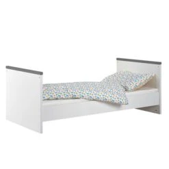 Schardt Candy Grey Kombi-Kinderbett 70x140 Cm -Säuglingspflege 04 852 24 70 candy grey kombi kinderbett 70x140 umgebaut 3