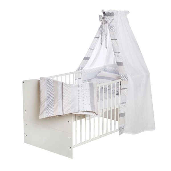 Schardt Playmo Bettset 4- Teilig Mit Bettwäsche, Himmel Und Nestchen 2 Schardt Playmo Bettset 4- Teilig Mit Bettwäsche, Himmel Und Nestchen – Bild 2