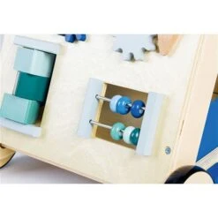 Pinolino Activity-Lauflernwagen Titus Blau Buche Teilmassiv - Mit Spielmöglichkeiten -Säuglingspflege 265401 20 gr 1