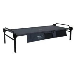 Disc-O-Bed XLT Campingbett Anthrazit Modernes Feldbett
