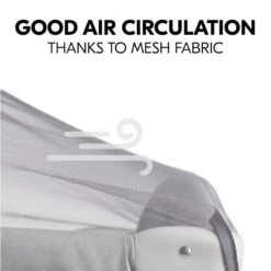 Hauck Travel Bed Canopy Sonnen- & Insektenschutz -Säuglingspflege 4007923599204.pt05.travel bed canopy grey