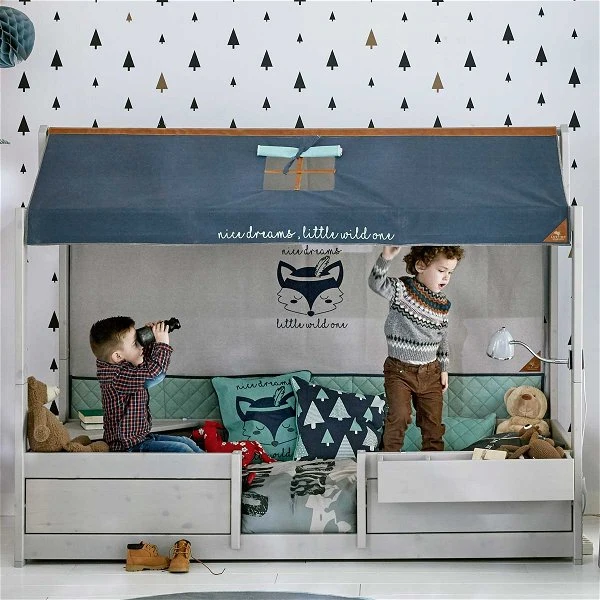 LIFETIME 4 In 1 Hausbett 48611 Leicht Umzuwandeln | 2 Farben Wählbar 1 LIFETIME 4 In 1 Hausbett 48611 Leicht Umzuwandeln | 2 Farben Wählbar