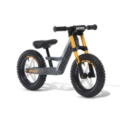 Berg Biky Cross Grey Laufrad -Säuglingspflege 8715839077810 berg biky cross grey right slanted