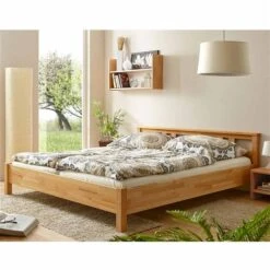 Ticaa Merci Einzelbett Buche Bio Geölt 140 X 200cm Massivholz