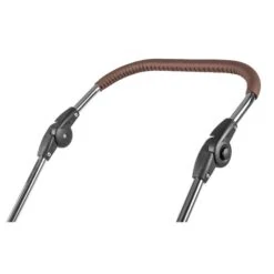 HESBA Condor Light Kinderwagen Außen 640 Innen 117 Black Edition - Räder Schwarz 30 Cm, Ledergriff Braun -Säuglingspflege 9508 leather push handle new 2018 brown 3