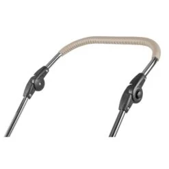 HESBA Condor Coupe Kinderwagen Außen 728 Innen 230 Teilleder Räder Weiß 30 Cm, Ledergriff Greige -Säuglingspflege 9521 leather push handle new 2018 greige sand 2 1