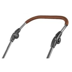 HESBA Condor Coupe Kinderwagen Außen 594 Innen 700 Schwenkbare Vorderrädern Schwarz, Ledergriff Hellbraun -Säuglingspflege 9522 leather push handle new 2018 light brown 1 1