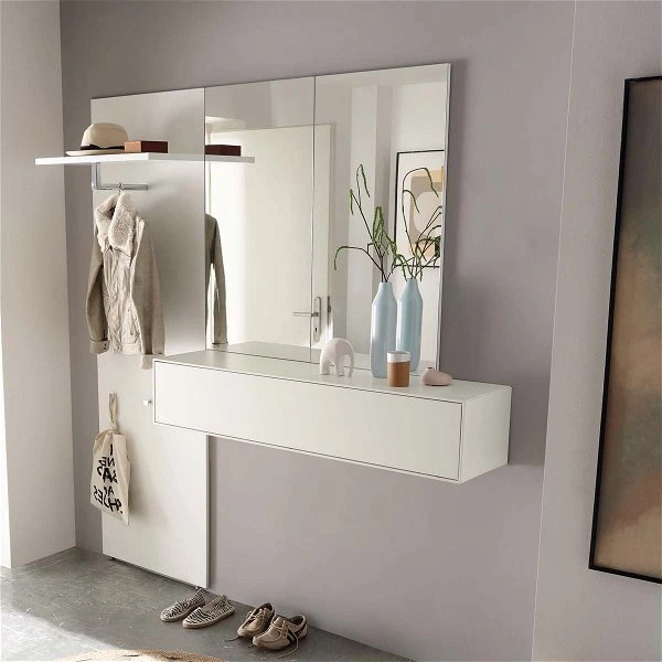 Now! By Hülsta Easy Garderobe Reinweiß 204x192x44 4-teilig 1 Now! By Hülsta Easy Garderobe Reinweiß 204x192x44 4-teilig