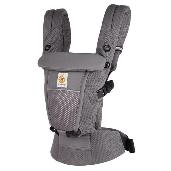 Ergobaby Adapt SoftFlex Mesh Graphite Grey Babytrage 1 Ergobaby Adapt SoftFlex Mesh Graphite Grey Babytrage