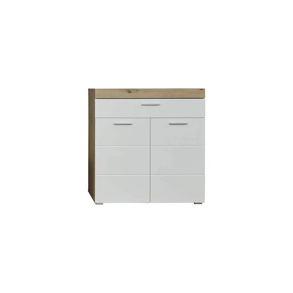 Trendteam Amanda Schuhschrank Weiß / Asteiche 1 Trendteam Amanda Schuhschrank Weiß / Asteiche