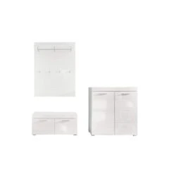 Trendteam Amanda Garderobe 3-teilig Weiß