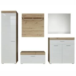 Trendteam Amanda Garderobe Kombination 5-teilig Asteiche