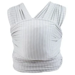 Ergobaby Aura Wrap Tragetuch Grey Stripes
