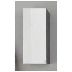 Trendteam Beach Hängeschrank 35x83x31 Cm Grau/weiß