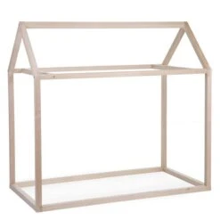 Childhome Hausrahmen Natur 70x140 Cm Buche Natur - Massivholz