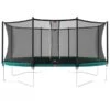 Berg Grand Favorit Regular 520 Trampolin Grün Mit Sicherheitsnetz Comfort