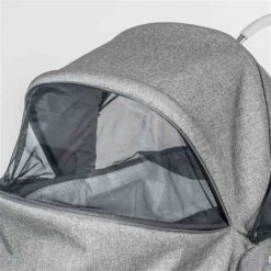 HESBA Calido Individuell Konfigurierbar -Säuglingspflege calido canopy opened backside view 1