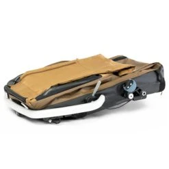 Croozer Dog Mikke Sundown Yellow Fahrradanhänger Für Große Hunde Geeignet -Säuglingspflege croozer dog mikke sundown yellow 2022 folded