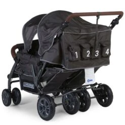 Childhome Neuer Quadruple Autobrake Vierlingswagen Anthrazit - Robust Und Komfortabel 8 Childhome Neuer Quadruple Autobrake Vierlingswagen Anthrazit - Robust Und Komfortabel -Säuglingspflege cwqdn 18729 1