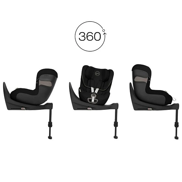 CYBEX Sirona S2 I-Size Moon Black Ab Geburt Bis 105 Cm (ca. 4 Jahre) 8 CYBEX Sirona S2 I-Size Moon Black Ab Geburt Bis 105 Cm (ca. 4 Jahre) – Bild 8