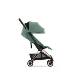 CYBEX Coya Rosegold Leaf Green -Säuglingspflege cyb 23 int y270 coya legr rogo canopy