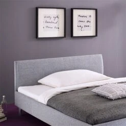 Meise Möbel Hip Hop Polsterbett 140 X 200 Cm Hellgrau-Richmond Stoff - Zum Aktionspreis -Säuglingspflege hip hop kopfteil 2