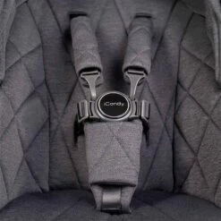 ICandy Orange Twin Combo Royal Blue Marl Phantom Zwillingskinderwagen | Inkl. Praktischem Zubehör -Säuglingspflege icandy orange harness close up 10