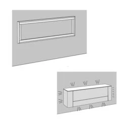 Hülsta Gentis Wohn-Kombi 7 - Akzent Naturstamm Inkl. LED-Beleuchtung Vitrine -Säuglingspflege led beleuchtung 9