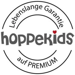 Hoppekids Mittelhohes Bett ECO Luxury 120x200 Cm Weiß Mit Schräger Leiter & Absturzsicherung -Säuglingspflege livstidsgaranti hoppekids tysk 1200 11
