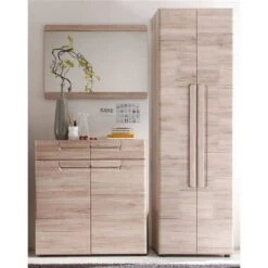 Trendteam Malea Garderobe 170x188x38 Cm Eiche San Remo Hell