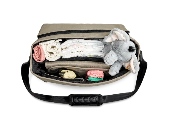 Moon Premium Wickeltasche Mud Mit Wickelauflage, Geldtasche & Befestigungssystem 5 Moon Premium Wickeltasche Mud Mit Wickelauflage, Geldtasche & Befestigungssystem – Bild 5