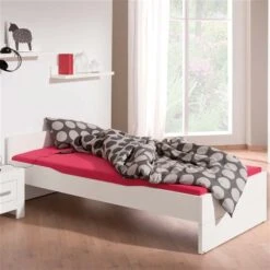 Paidi Fiona Jugendliege Kreideweiß 140x200 Cm Niedriges Fußteil