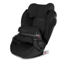 CYBEX Pallas M-Fix SL Kindersitz Pure Black Gruppe 1,2,3