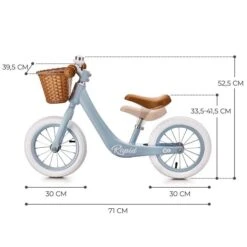 Kinderkraft RAPID Laufrad Blue Breeze -Säuglingspflege rapid blue breeze dimensions