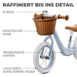 Kinderkraft RAPID Laufrad Blue Breeze -Säuglingspflege rapid blue breeze g5 de