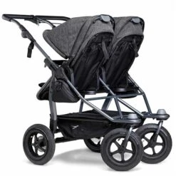 Tfk Duo Kombi Kinderwagen Premium Anthrazit Zwillingswagen Mit Luftrad-Set -Säuglingspflege rs3998 d1 k 411 air w 2sg 0054 scr 1