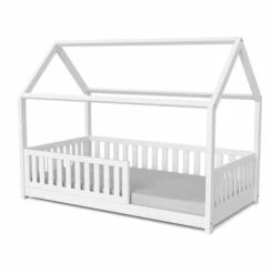 Nature Kid Lilly Hausbett Kiefer Weiß Lackiert Liegefläche 90 X 180 Cm 5 Nature Kid Lilly Hausbett Kiefer Weiß Lackiert Liegefläche 90 X 180 Cm -Säuglingspflege salerno 180x90 weiss 2 1 1