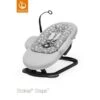 Stokke® Steps™ Bouncer Grey Clouds Gestell Schwarz Passend Zum Hochstuhl Zum Toppreis