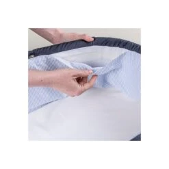 HESBA Condor Coupe Kinderwagen Außen 647 Innen 250 Teilleder Räder Schwarz 30 Cm Ledergriff Hellb -Säuglingspflege tragetasche wash innenfutter detail gr 12