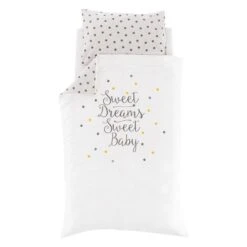 Träumeland Bettwäsche Sternentraum Gelb 100x135