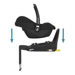 Maxi-Cosi Tinca Babyschale Essential Black I-Size Gruppe 0+ Ab Geburt Bis Ca.12 Monate -Säuglingspflege unbenannt 9 1