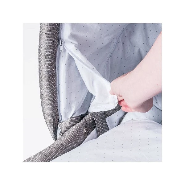 HESBA Condor Coupe Kinderwagen Außen 517 Innen 109 Räder Weiß 30 Cm, Ledergriff Weiß 8 HESBA Condor Coupe Kinderwagen Außen 517 Innen 109 Räder Weiß 30 Cm, Ledergriff Weiß – Bild 8