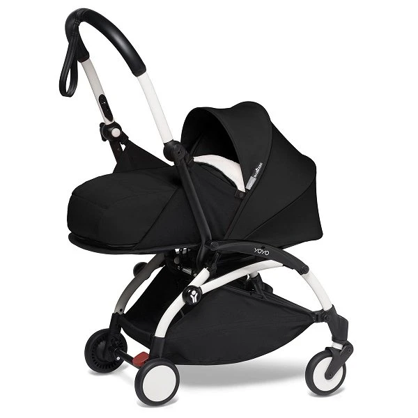 BABYZEN™ YOYO² Kinderwagen 0+ Neugeborenen Set Black Gestell White 1 BABYZEN™ YOYO² Kinderwagen 0+ Neugeborenen Set Black Gestell White